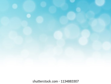 Light BLUE vector abstract template. Creative illustration in halftone style with gradient. The blurred design can be used for your web site.