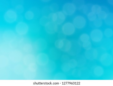 Light BLUE vector abstract template. An elegant bright illustration with gradient. The template can be used for your brand book.