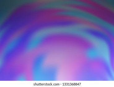 Light BLUE vector abstract template. Modern geometrical abstract illustration with gradient. A completely new template for your design.
