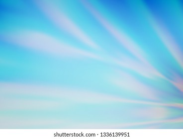 Light BLUE vector abstract template. Colorful abstract illustration with gradient. The best blurred design for your business.