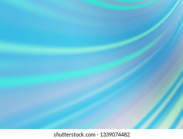 Light BLUE vector abstract template. Colorful illustration in abstract style with gradient. The elegant pattern for brand book.