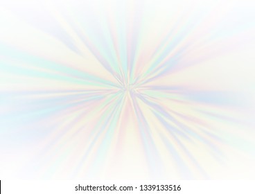 Light BLUE vector abstract template. Glitter abstract illustration with an elegant design. The template for backgrounds of cell phones.