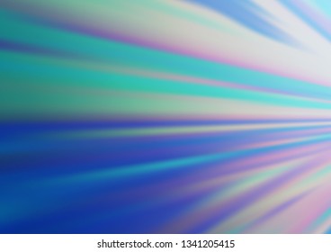 Light BLUE vector abstract template. Modern geometrical abstract illustration with gradient. The elegant pattern for brand book.