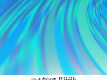 Light BLUE vector abstract template. Modern geometrical abstract illustration with gradient. The background for your creative designs.