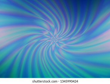 Light BLUE vector abstract template. A vague abstract illustration with gradient. A completely new design for your business.