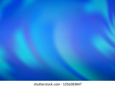 Light BLUE vector abstract template. Creative illustration in halftone style with gradient. The elegant pattern for brand book.