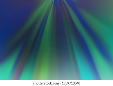 Light BLUE vector abstract template. Modern geometrical abstract illustration with gradient. The background for your creative designs.