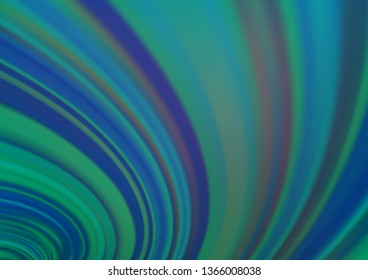 Light BLUE vector abstract template. A vague abstract illustration with gradient. The blurred design can be used for your web site.