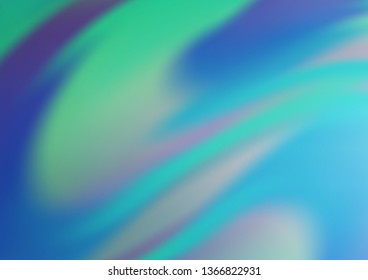 Light BLUE vector abstract template. An elegant bright illustration with gradient. Brand new design for your business.