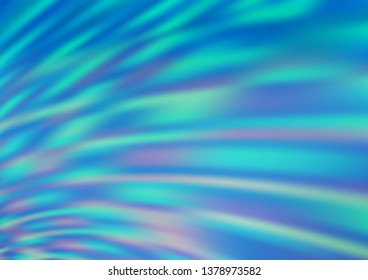 Light BLUE vector abstract template. An elegant bright illustration with gradient. Brand new design for your business.
