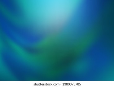 Light BLUE vector abstract template. Glitter abstract illustration with an elegant design. The best blurred design for your business.