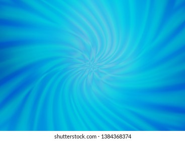 Light BLUE vector abstract template. Creative illustration in halftone style with gradient. The template can be used for your brand book.