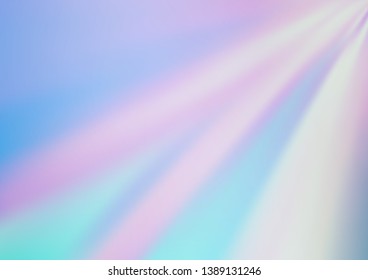 Light BLUE vector abstract template. Modern geometrical abstract illustration with gradient. Brand new style for your business design.