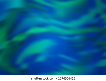 Light BLUE vector abstract template. A vague abstract illustration with gradient. The best blurred design for your business.