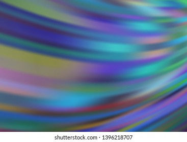 Light BLUE vector abstract template. Modern geometrical abstract illustration with gradient. Brand new design for your business.