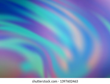 Light BLUE vector abstract template. Colorful illustration in abstract style with gradient. Brand new design for your business.