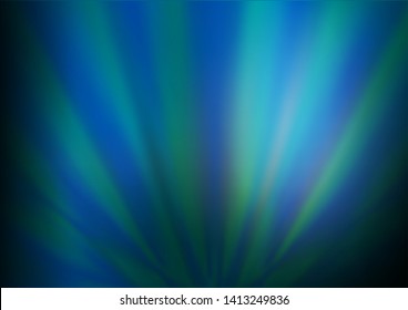 Light BLUE vector abstract template. Glitter abstract illustration with an elegant design. A new texture for your design.