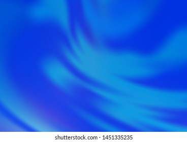 Light BLUE vector abstract template. Glitter abstract illustration with an elegant design. Brand new style for your business design.