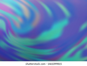 Light BLUE vector abstract template. An elegant bright illustration with gradient. The best blurred design for your business.