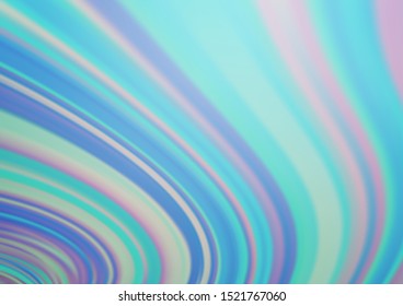 Light BLUE vector abstract template. Modern geometrical abstract illustration with gradient. A completely new design for your business.