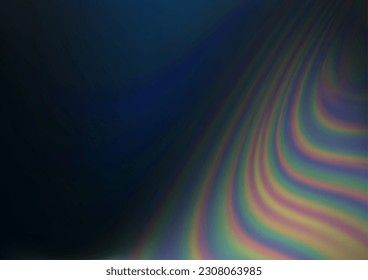 Light BLUE vector abstract template. A completely new color illustration in a bokeh style. A completely new template for your design.