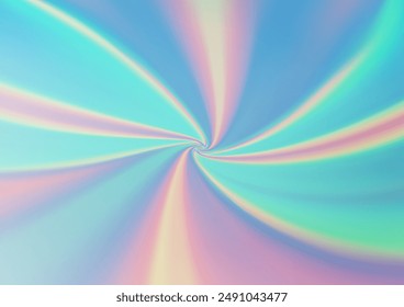 Light BLUE vector abstract template. Creative illustration in halftone style with gradient. A completely new design for your business.