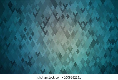 Light BLUE vector abstract textured polygonal background. Blurry rectangular design. The pattern with repeating rectangles can be used for background.