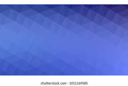 Light BLUE vector abstract textured polygonal background. Blurry triangle design. Pattern can be used for background.