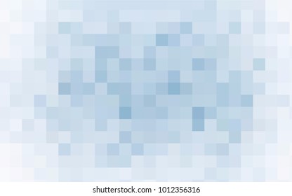 Light BLUE vector abstract textured polygonal background. Blurry rectangular design. The pattern with repeating rectangles can be used for background.