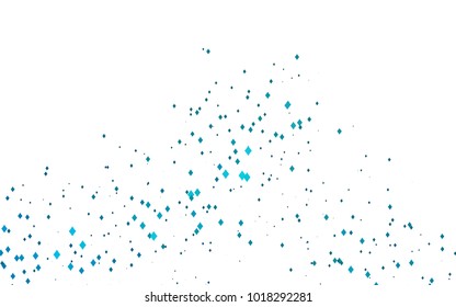 Light BLUE vector abstract textured polygonal background. Blurry rectangular design. The pattern with repeating rectangles can be used for background.