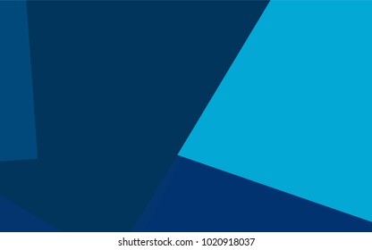 Light BLUE vector abstract textured polygonal background. Blurry rectangular design. The pattern with repeating rectangles can be used for background.