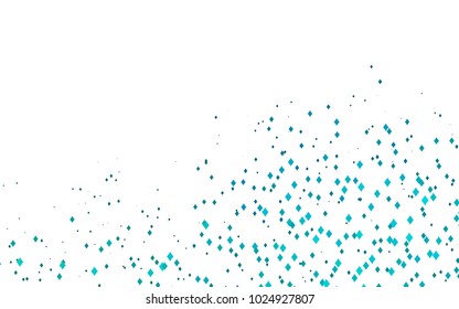 Light BLUE vector abstract textured polygonal background. Blurry rectangular design. The pattern with repeating rectangles can be used for background.