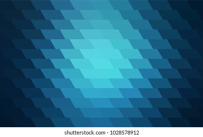 Light BLUE vector abstract textured polygonal background. Blurry rectangular design. The pattern with repeating rectangles can be used for background.