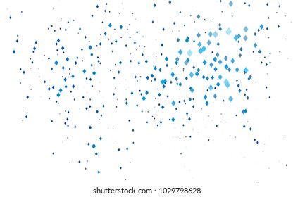 Light BLUE vector abstract textured polygonal background. Blurry rectangular design. The pattern with repeating rectangles can be used for background.
