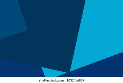 Light BLUE vector abstract textured polygonal background. Blurry rectangular design. The pattern with repeating rectangles can be used for background.