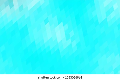 Light BLUE vector abstract textured polygonal background. Blurry rectangular design. The pattern with repeating rectangles can be used for background.
