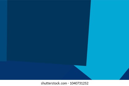 Light BLUE vector abstract textured polygonal background. Blurry rectangular design. The pattern with repeating rectangles can be used for background.
