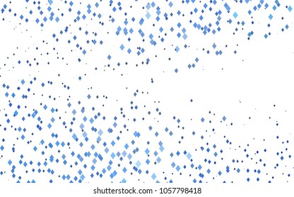 Light BLUE vector abstract textured polygonal background. Blurry rectangular design. The pattern with repeating rectangles can be used for background.