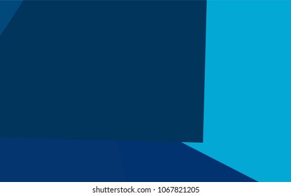 Light BLUE vector abstract textured polygonal background. Blurry rectangular design. The pattern with repeating rectangles can be used for background.