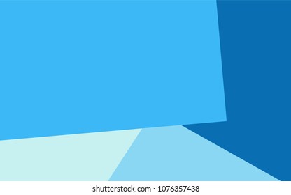 Light BLUE vector abstract textured polygonal background. Blurry rectangular design. The pattern with repeating rectangles can be used for background.