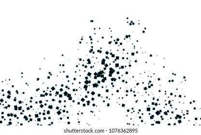 Light BLUE vector abstract textured polygonal background. Blurry rectangular design. The pattern with repeating rectangles can be used for background.