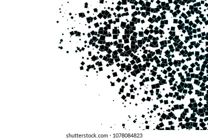 Light BLUE vector abstract textured polygonal background. Blurry rectangular design. The pattern with repeating rectangles can be used for background.