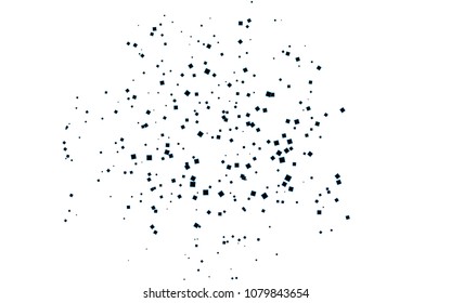 Light BLUE vector abstract textured polygonal background. Blurry rectangular design. The pattern with repeating rectangles can be used for background.