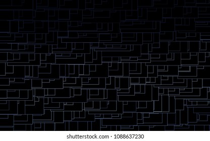 Light BLUE vector abstract textured polygonal background. Blurry rectangular design. The pattern with repeating rectangles can be used for background.