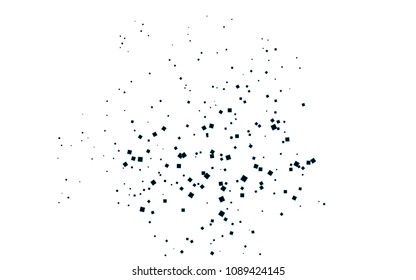 Light BLUE vector abstract textured polygonal background. Blurry rectangular design. The pattern with repeating rectangles can be used for background.