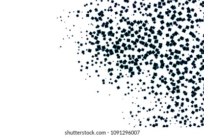 Light BLUE vector abstract textured polygonal background. Blurry rectangular design. The pattern with repeating rectangles can be used for background.