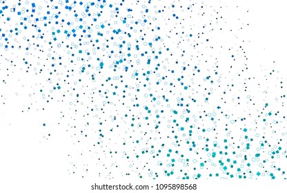 Light BLUE vector abstract textured polygonal background. Blurry rectangular design. The pattern with repeating rectangles can be used for background.