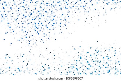 Light BLUE vector abstract textured polygonal background. Blurry rectangular design. The pattern with repeating rectangles can be used for background.
