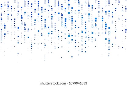 Light BLUE vector abstract textured polygonal background. Blurry rectangular design. The pattern with repeating rectangles can be used for background.