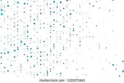 Light BLUE vector abstract textured polygonal background. Blurry rectangular design. The pattern with repeating rectangles can be used for background.